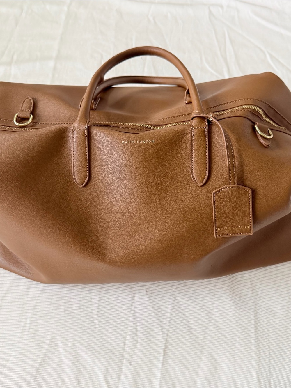 Katie Loxton Weekend Duffle Bag Brown Travel Large Carry On Used
